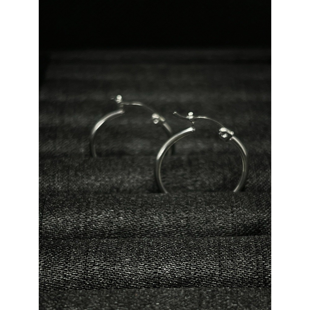 Aros de Plata‎ Silver Sterling 925 Hoop Earrings